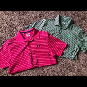 2 Under Armour Polos